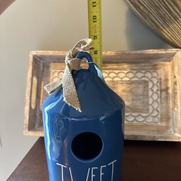 Rae Dunn New Blue Birdhouse “Tweet” by Magenta. - Picture 6 of 7